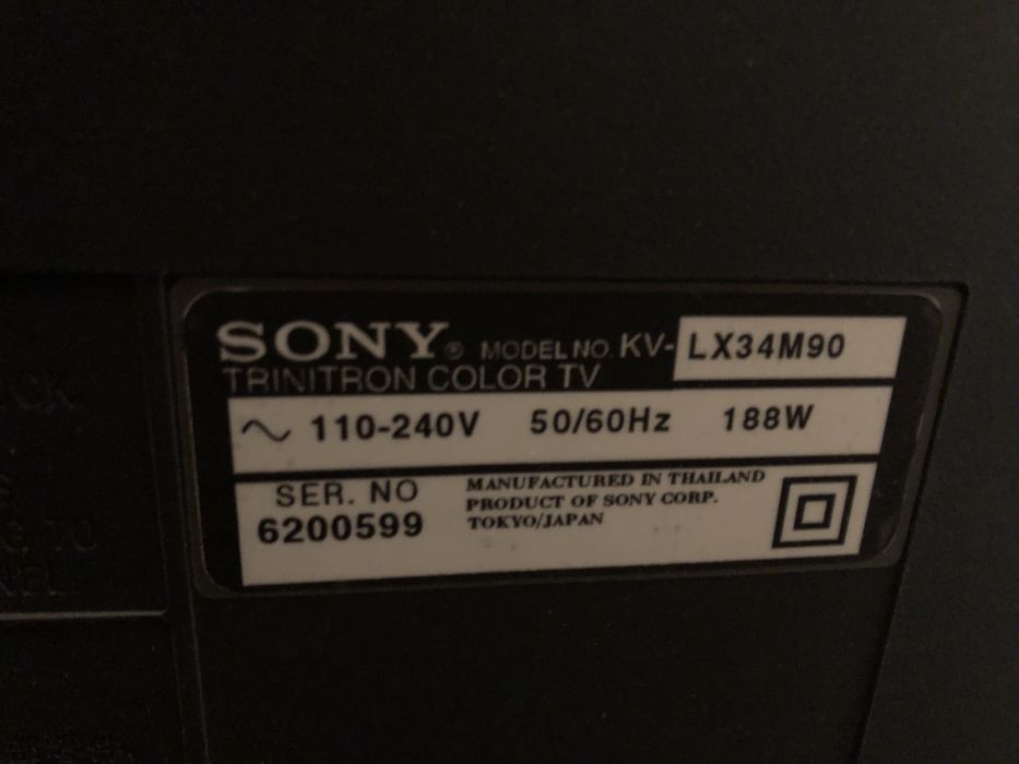 Телевизор Sony KV-LX34 Trinitron