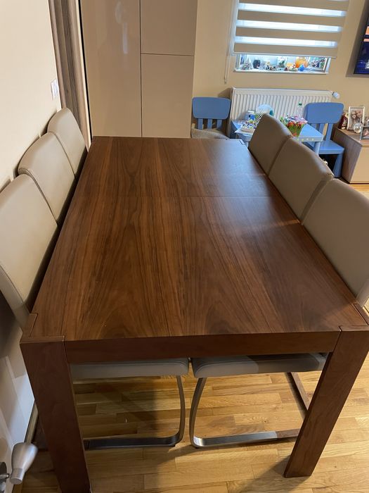 Masa living extensibila +6scaune