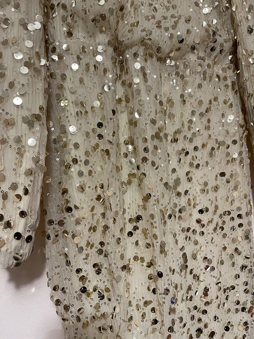 Rochie de seara aurie marimea M