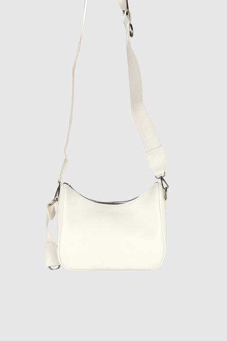 НОВО! ЛИКВИДАЦИЯ! Дамска чанта с монетник в бяло