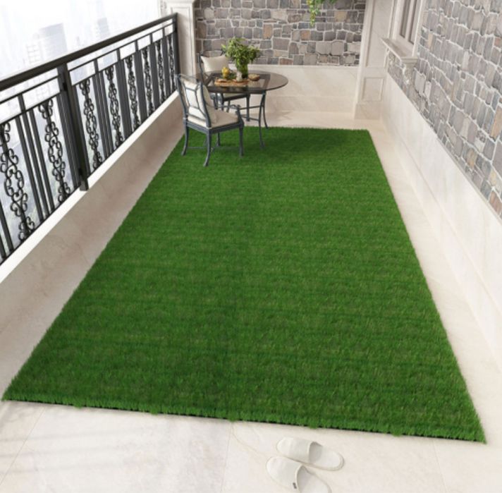 Килим-Холандски за външни условия-Килим с Декорация -Изкуствена Трева