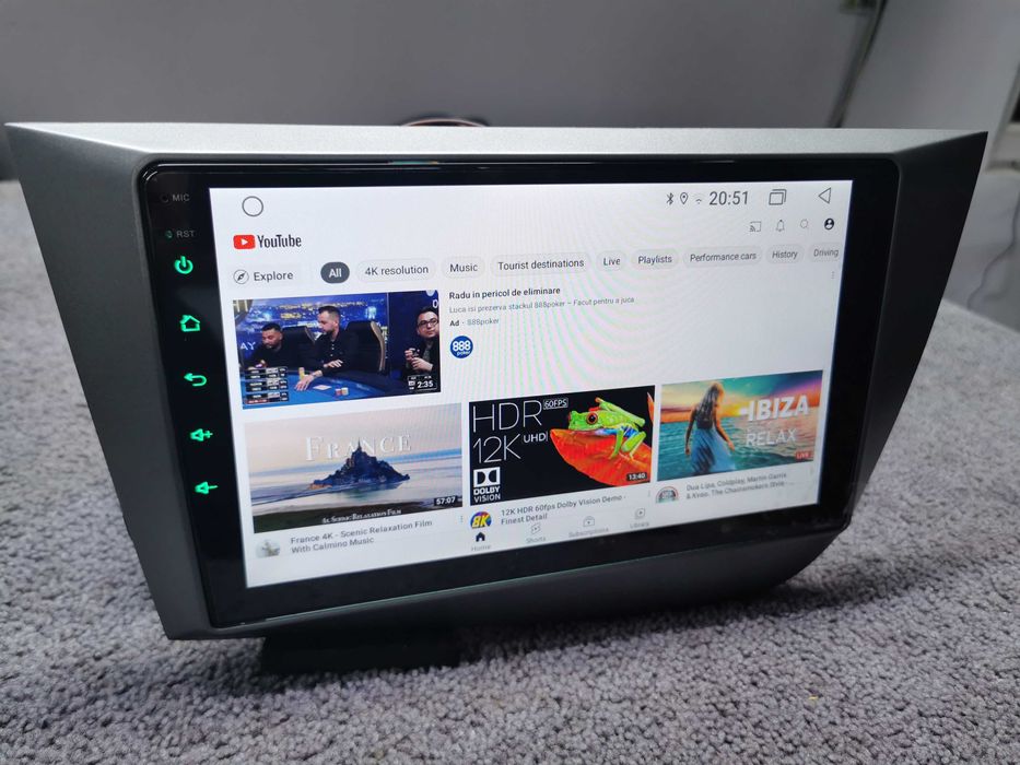 Navigatie Android Seat Leon 2005-2012