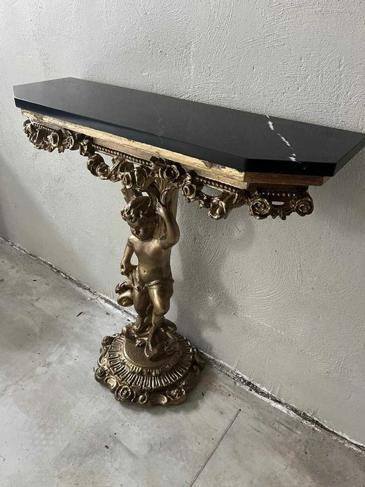 Consola Baroc cu placa de marmura!