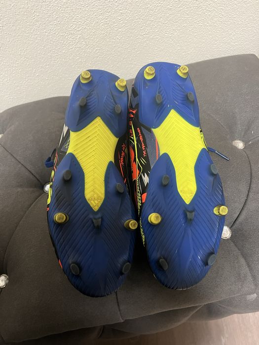 Ghete fotbal Adidas Nemeziz Messi 19.3 FG- editie Barcelona marimea 40