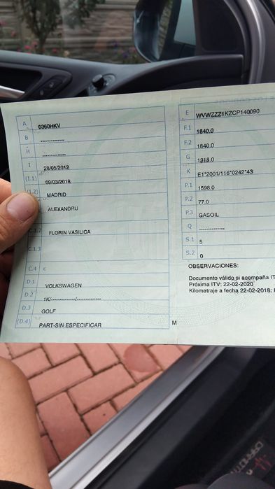 Vând autoturism  ww
