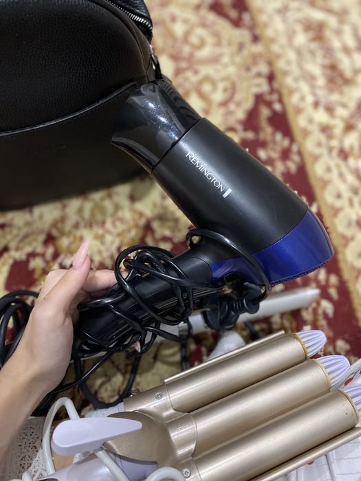 Сумки, фен, плойка, утежок