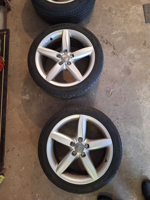 Jante originale Audi 18 " + anvelope vara 225/45/18