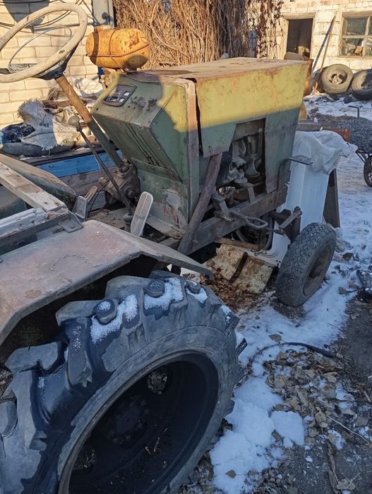 Самодельный мини трактор