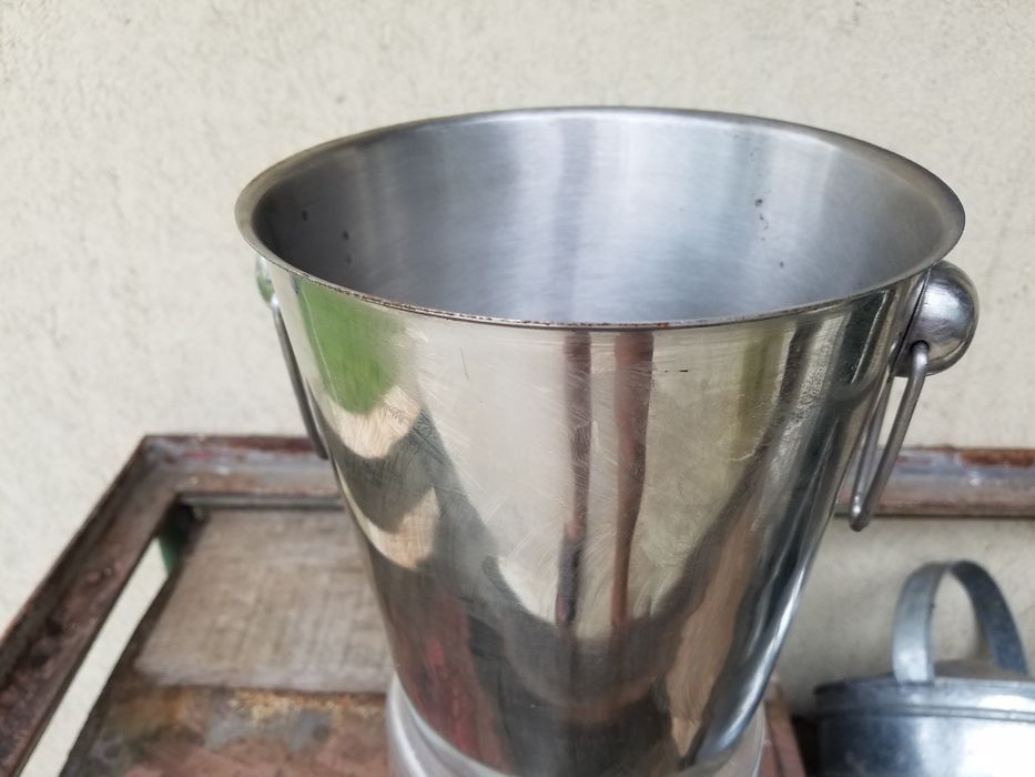 Frapieră inox si frapiera din plastic