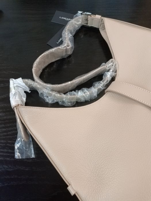 LANCASTER-Poșetă dama , culoare Beige Fonce ,cadou ideal