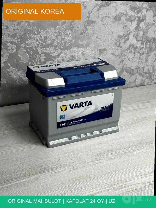 Akumulyator Varta Blue Dynamic 62Ah 540A Cobalt Gentra nexia