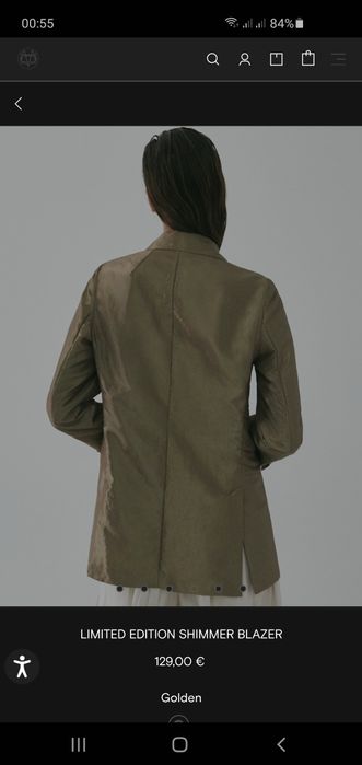 Блейзер пиджак massimo dutti