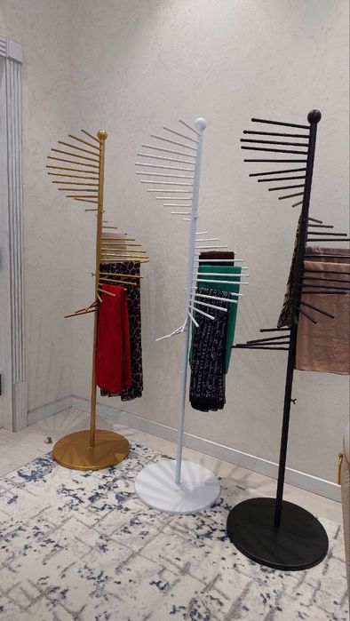 Гардеробная вешалка для платок, шарф, брюки и полотенце в 3х расцветка