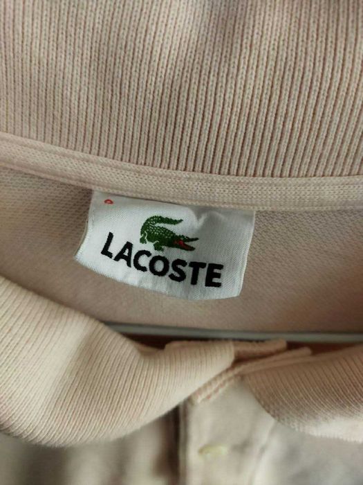 тениска с яка Lacoste размер 4XL