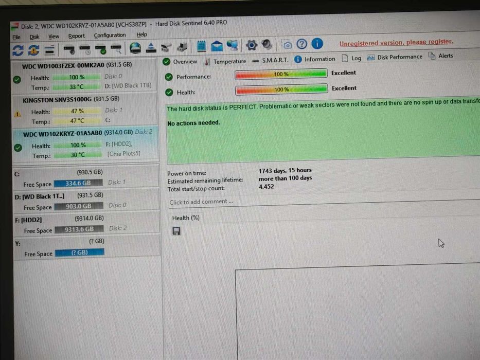 Хард Диск HDD WD GOLD 10TB