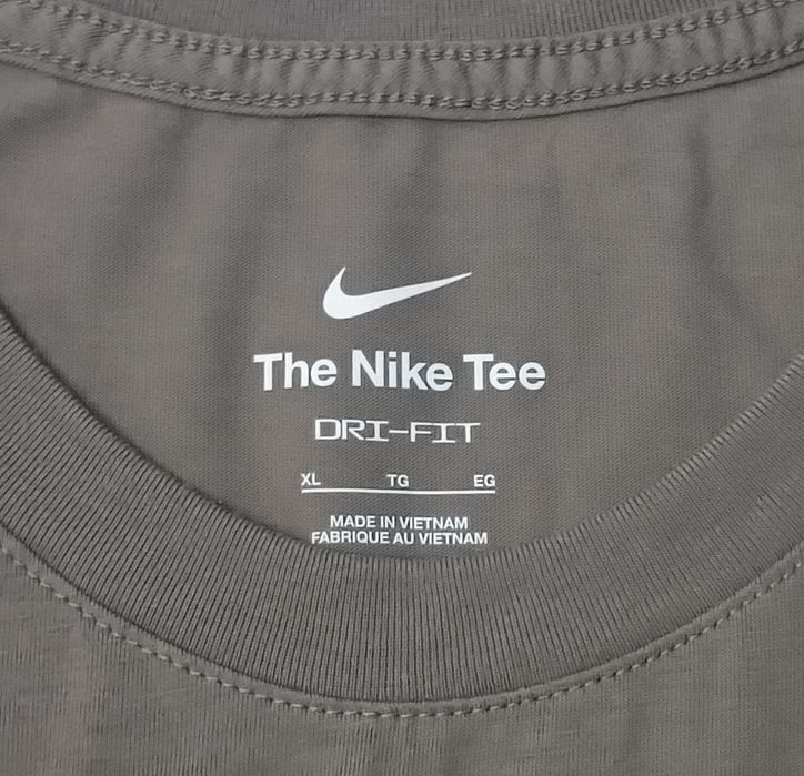 Nike DRI-FIT Tee оригинална тениска 2XL Найк памук спорт фланелка фитнес тренировки