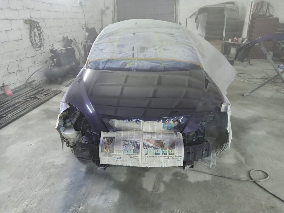 Кузовные работы, ремонт бамперов,