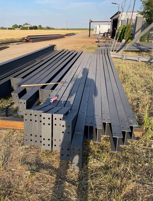 Vând hală metalică 10 m lățime 10 m lungime cu 4 m înălțime