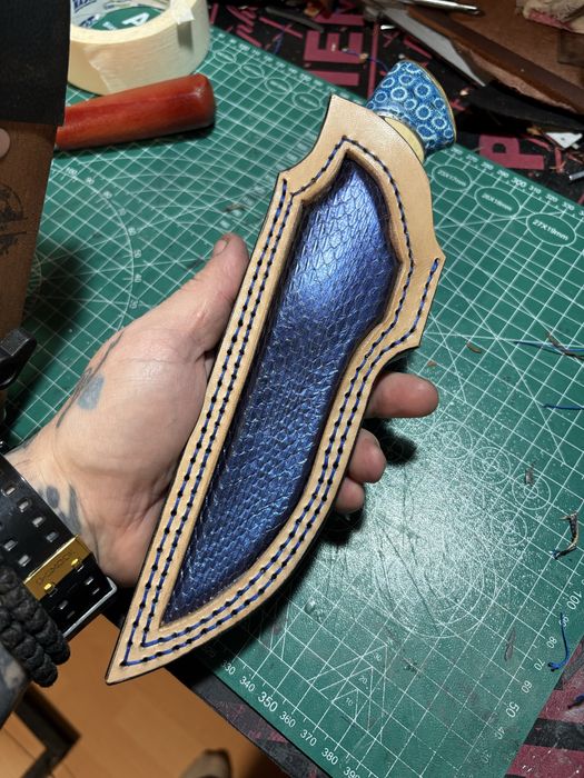 Нож Ръчна изработка Damasteel Sweden