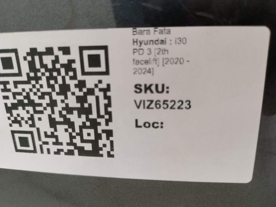 Предна броня Хюндай и30 ПД 3 [2-ро обновление] Оригинална в добро съст