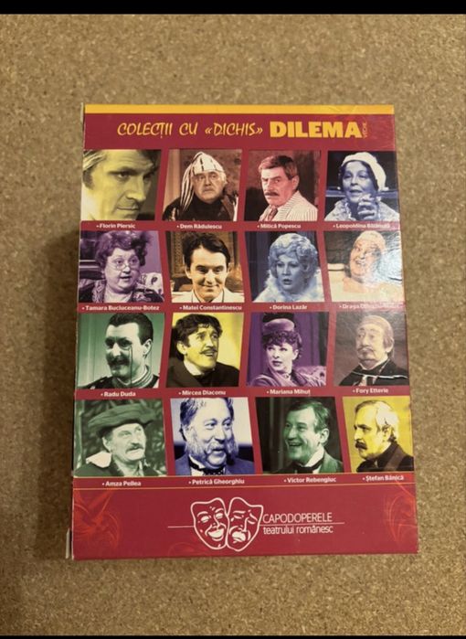 Colectia de DVD uri cu capodopere ale teatrului romanesc