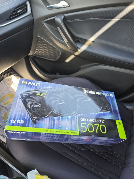 RTX 5070 12 gb PALIT GAMINGPRO-S a'lo xolatda