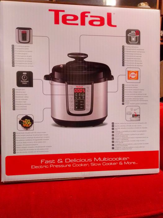 Мултикукър TEFAL плюс книга с рецепти