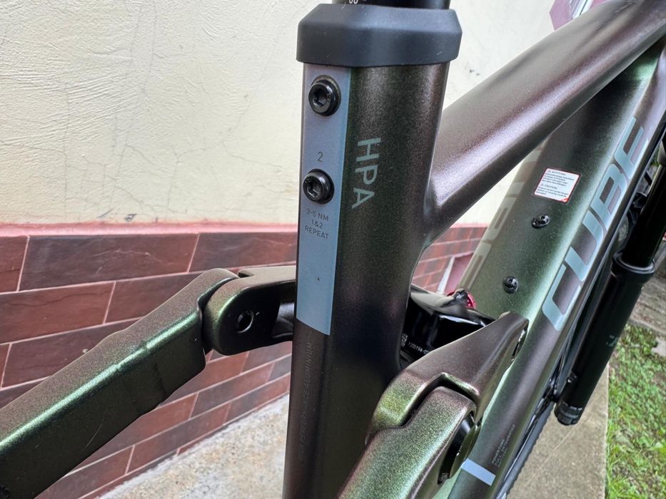 Bicicleta electrica 29 Cube Stereo  Hibryd  ONE 44  EXC Bosch 800 gen5