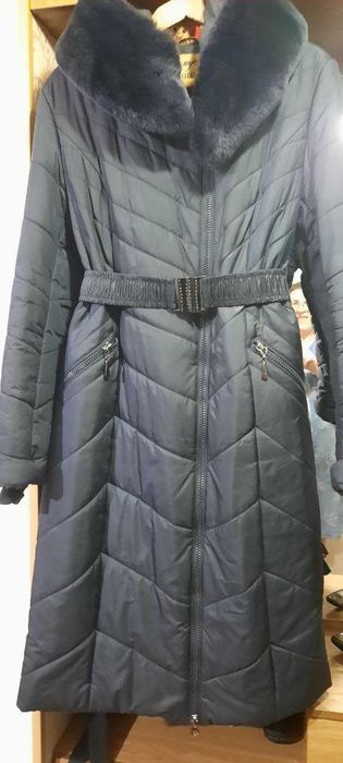 Зимнее теплое пальто