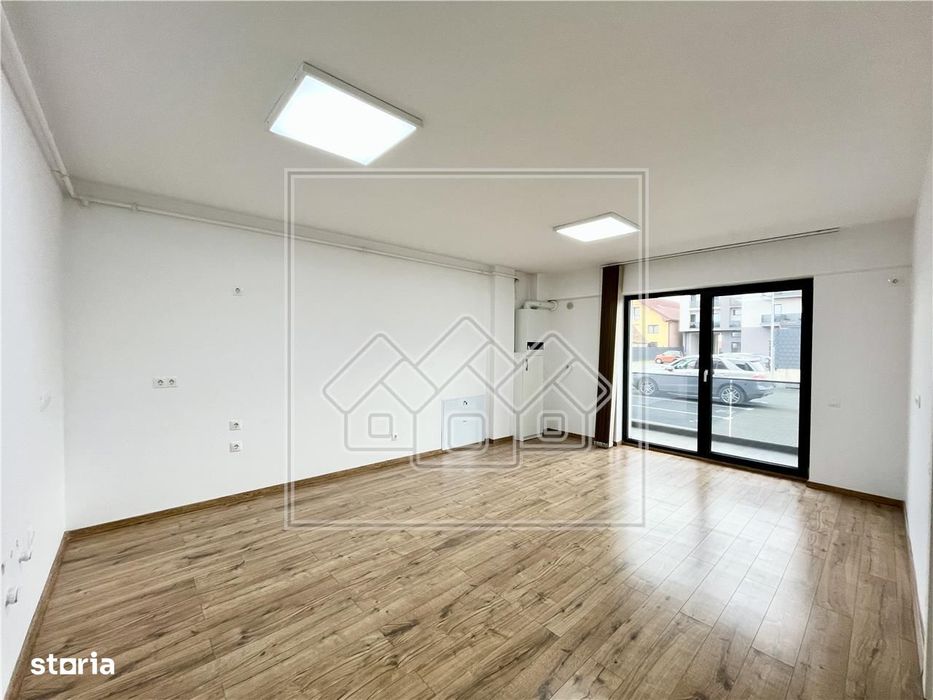 Sp.birouri - finisat la cheie - 2 camere, balcon - Sos.Alba Iulia