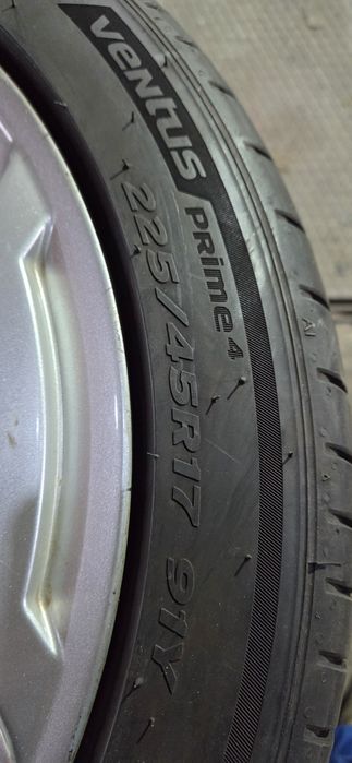 AUDI A3 оригинални джанти 225/45/17 7,5J×17 ET56 5×112 DOT