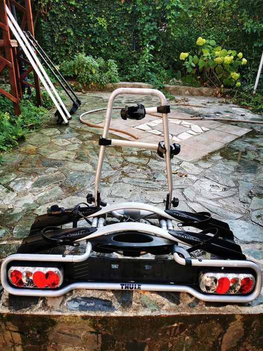 Vand suport pe carlig pt 2 biciclete Thule perfect functional
