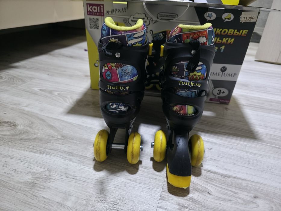 Роликовые коньки 2 в 1