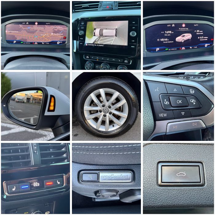 Volkswagen Passat~Facelift~B8.5~2.0TDI-150CP~2020~Distronic~Bord Digital~Camera 360