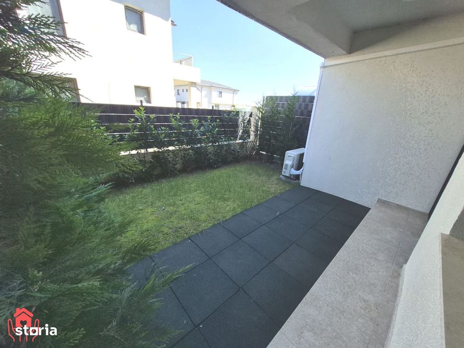 Tunari-PRIMA LOCUIRE, 3 camere curte, piscina exterioara, mobilat luxu