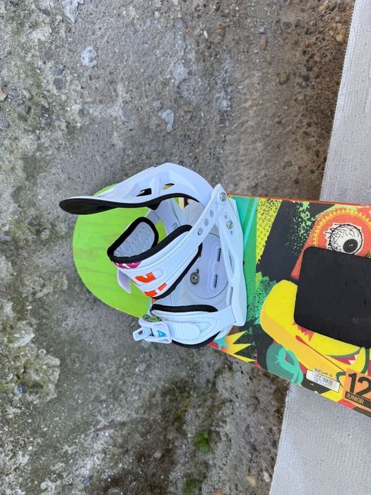 Placa snowboard Salomon The Junior 125cm cu legaturi
