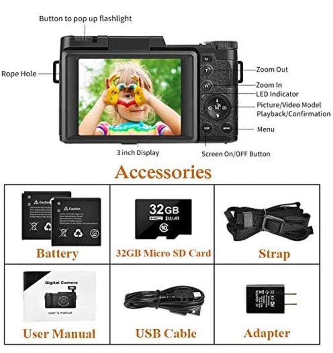 Цифрова камера Vlogging