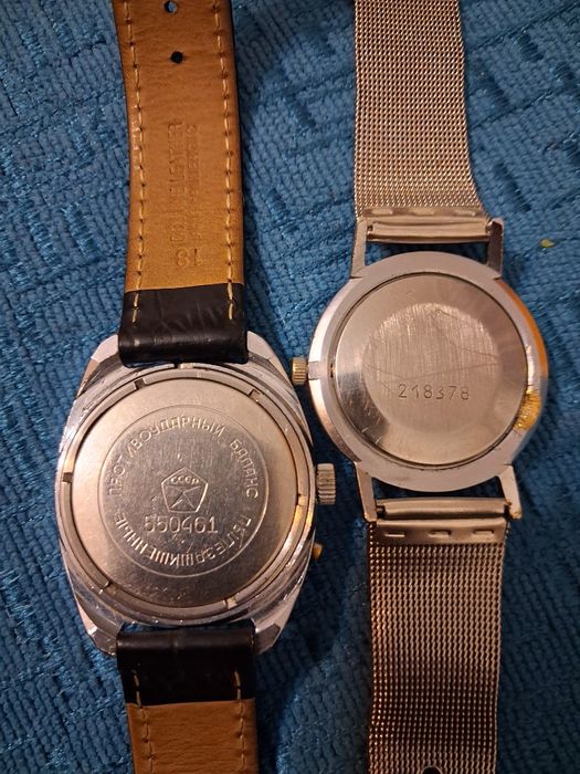 Наручные часы советские