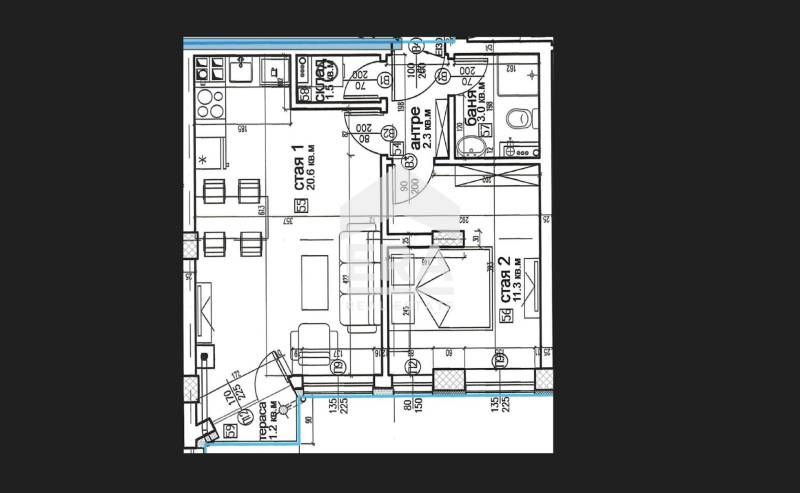 Продава се Двустаен апартамент в София, Витоша - 58 кв.м за 1950 €/кв.м - Снимка #4