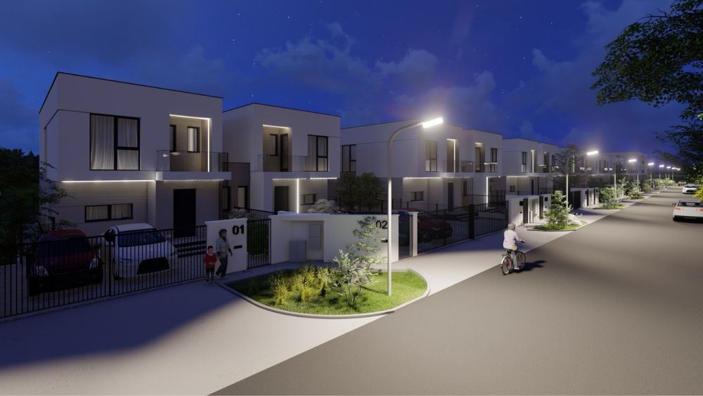 Duplex 1/2 fara pereti comuni Lugoj 2026