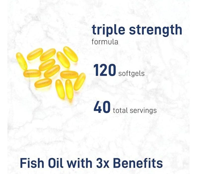 Omega 3,4200 mg, 120 ta softgel,омега,dha EPA,micro ingredients