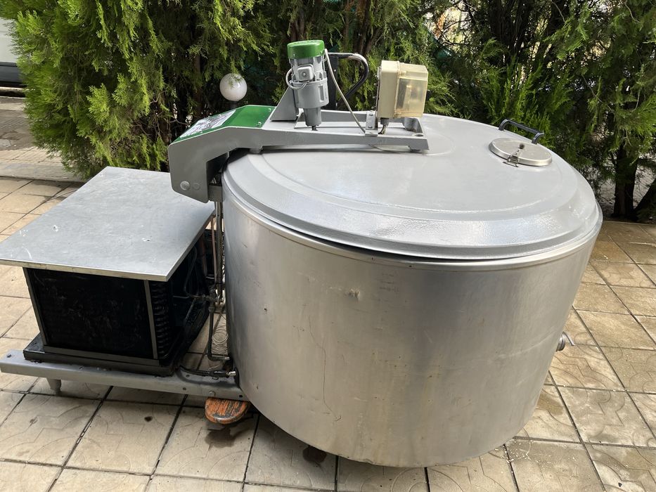 Хладилна вана за мляко