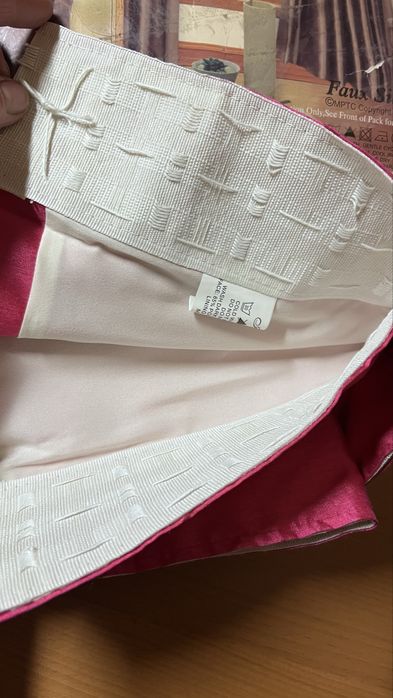 Perdele/draperii roz fuchsia