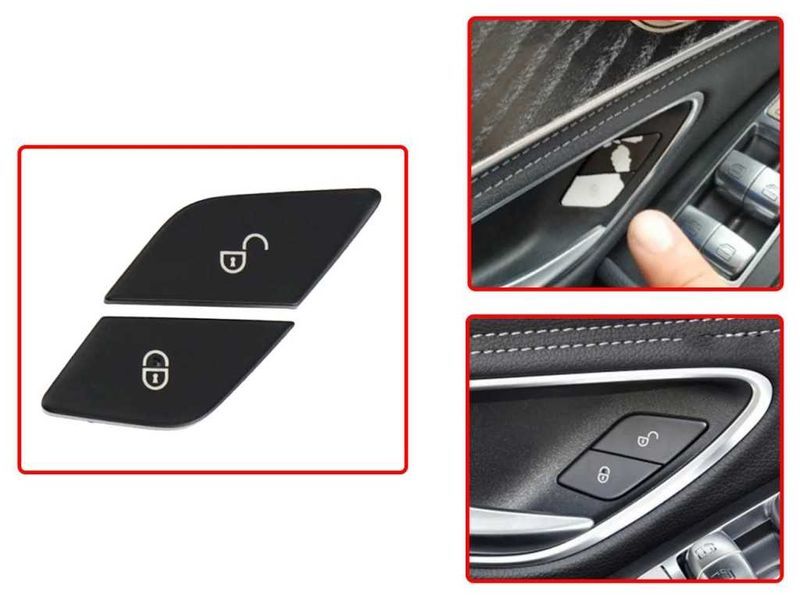 Капаче за централно заключване на Mercedes C-Class W205 и GLC X253