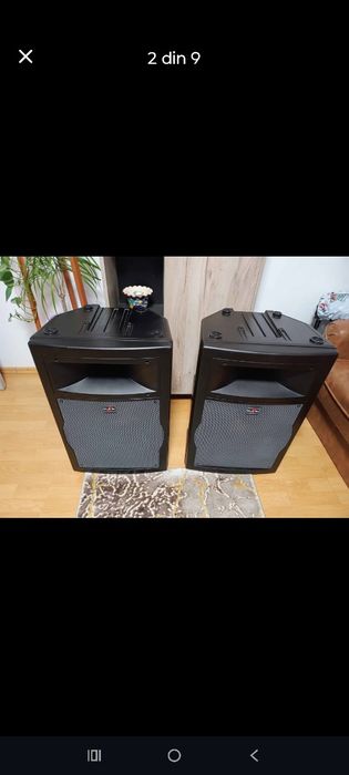 Boxe pasive spaniole DAS DS15 2x400w