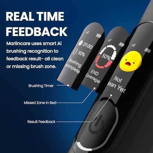 Нова Електрическа четка за зъби 79 000 вибрации, IPX8, 5 режима, калъф