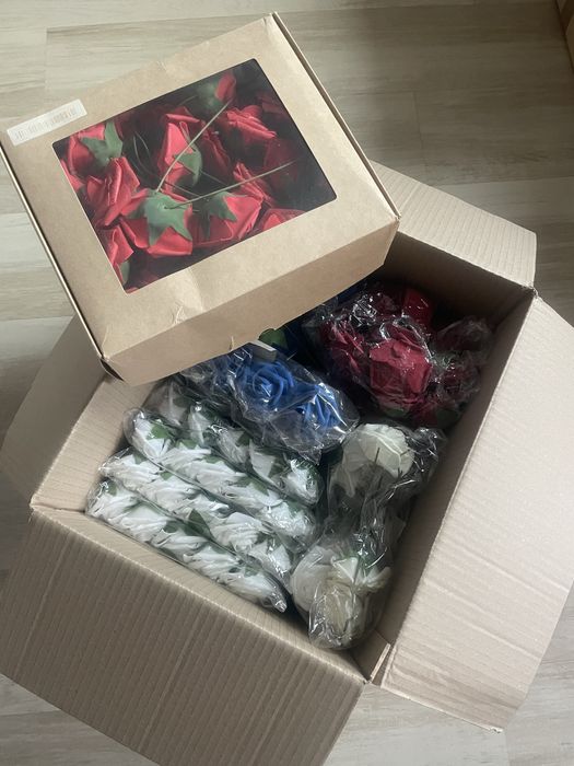 Изкуствени Цветя един кашон