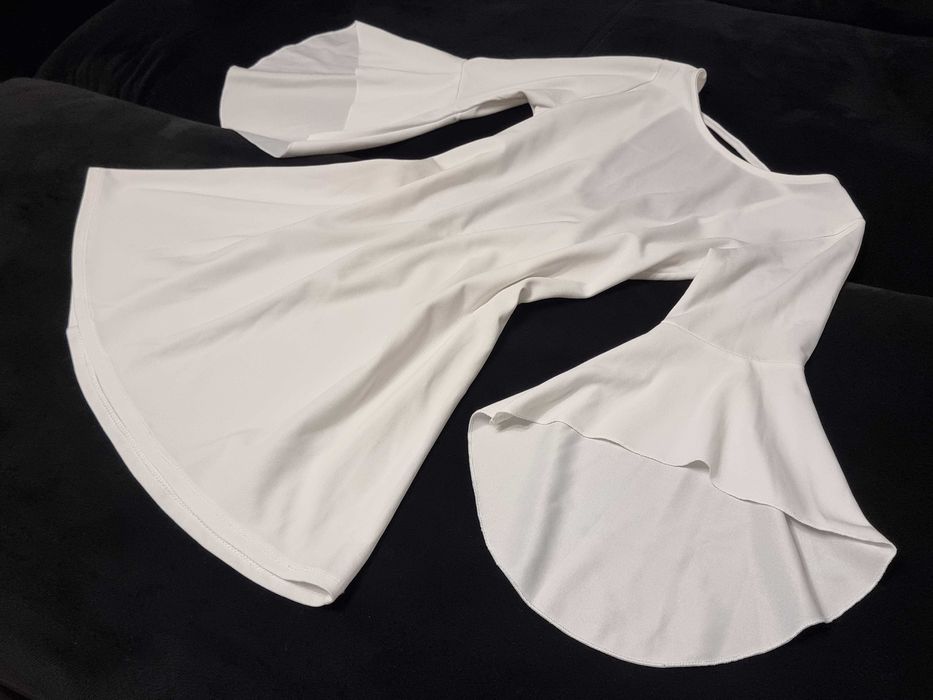 Rochie alba simpla, rochita marimea M