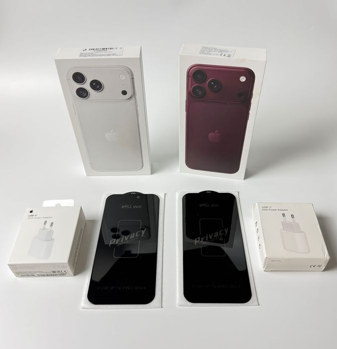 Налични | iPhone 18 Pro Max 256 GB Burgundy и Silver |  24м. Гаранция | Нови