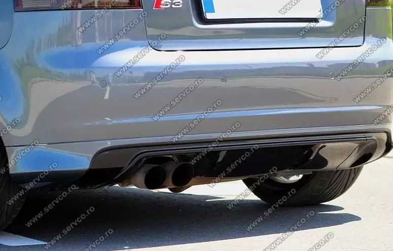 Prelungire spoiler tuning sport bara spate Audi A3 8P Coupe S3 S line RS3 2005-2008 ver1